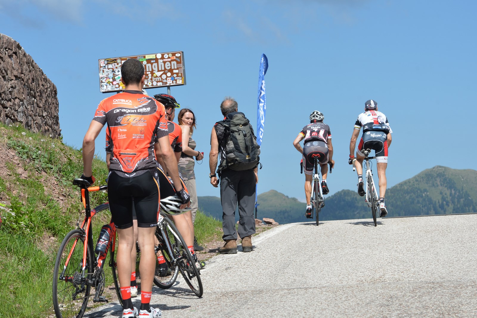 CRONO SCALATA DEL PASSO MANGHEN 7-06-2015 © foto Daniele Mosan